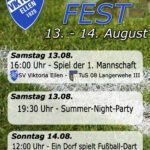Sportfest 13. & 14. August 2022
