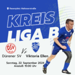 Auswärstspiel beim Dürener SV am 22. September